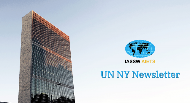 IASSW UN NY Newsletters Photo