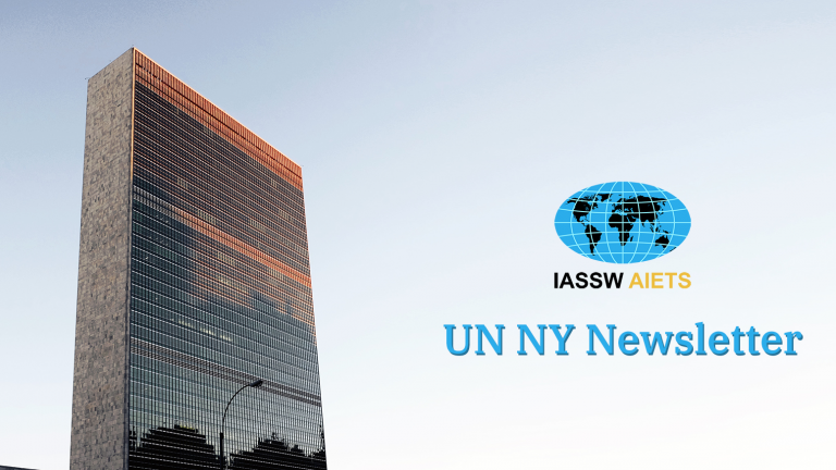IASSW UN NY Newsletters Photo